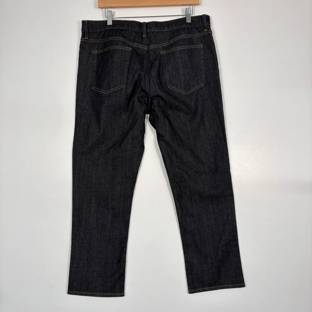 NWT‎ Ralph Lauren Sport Womens Jeans 32 Dark Wash Straight Leg Stretch Denim